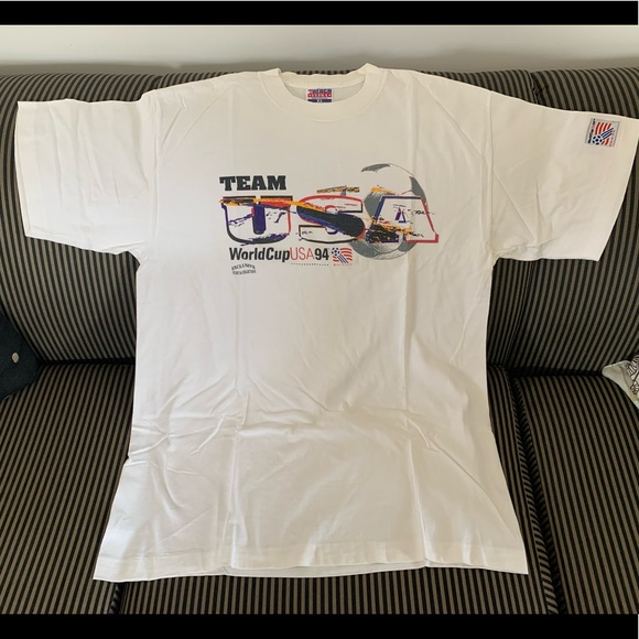 Vintage Other - FIFA World Cup Team USA 1994 Vintage T-shirt Exclusive Stadium Official Licensed